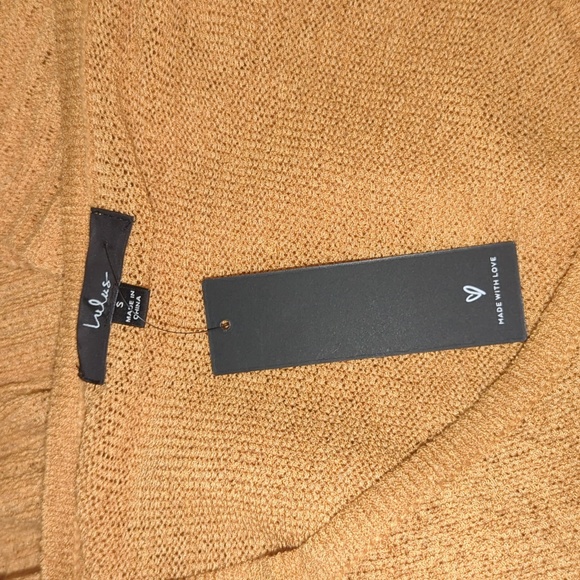 Lulu's V Neck Sweater Long Sleeve - Picture 5 of 6